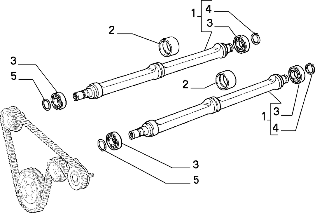 VARIOUS CONTROLS (BELTS AND PULLEYS) 2