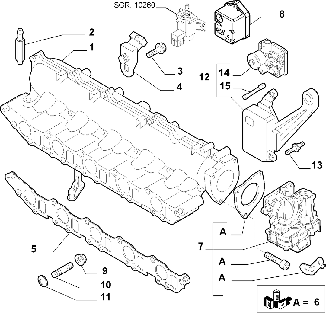 INTAKE MANIFOLD 5