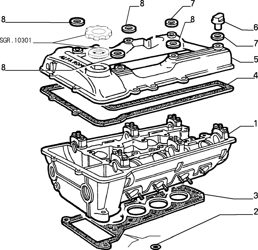 CRANKCASE AND CYLINDER HEAD 4