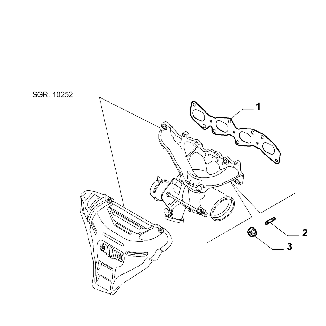 EXHAUST MANIFOLD 1