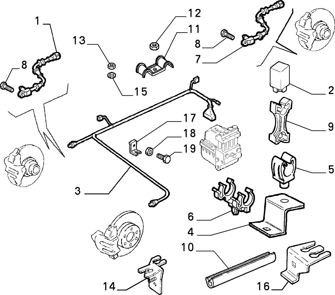 HYDRAULIC BRAKE CONTROL WITH ANTISKID 8