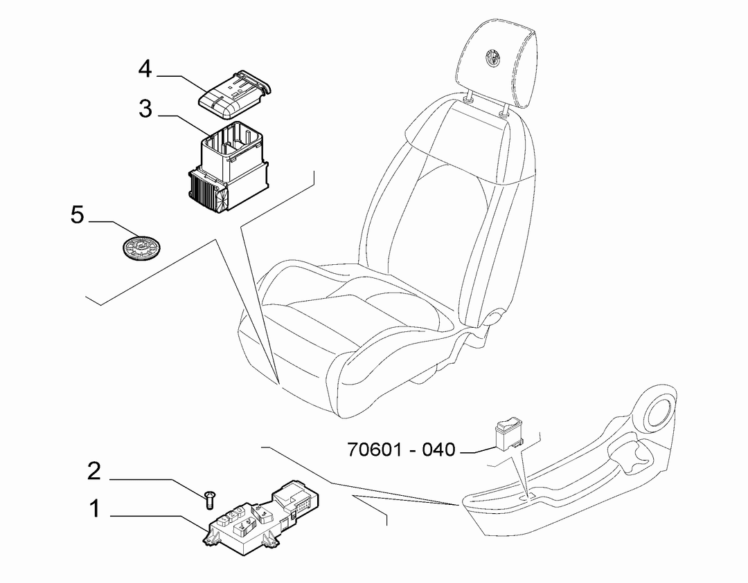 FRONT SEAT ADJUSTMENT DEVICES 2