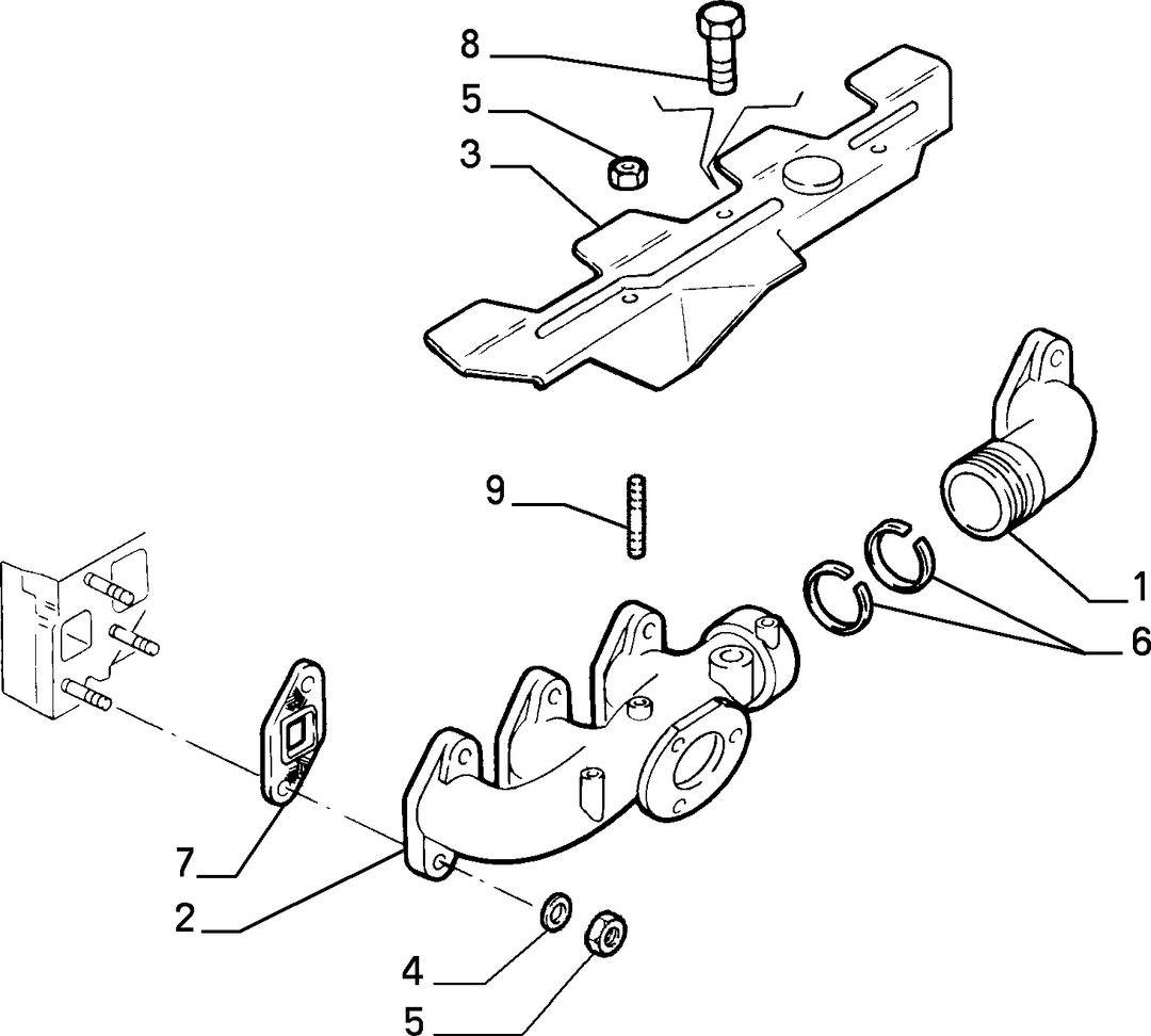 EXHAUST MANIFOLD 2