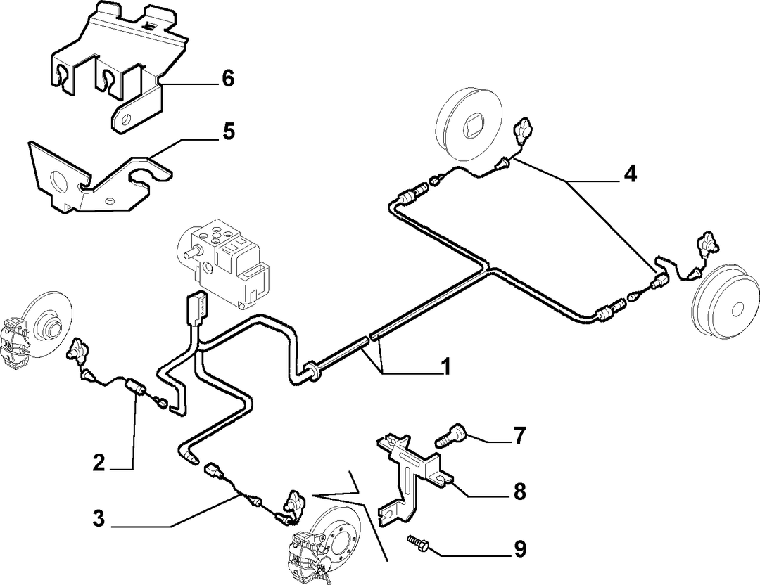 HYDRAULIC BRAKE CONTROL WITH ANTISKID 9
