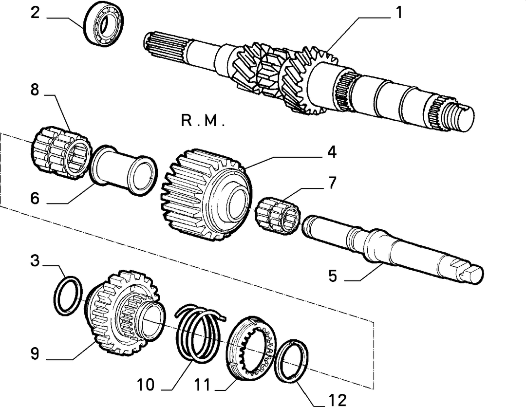 TRANSMISSION GEARS 12