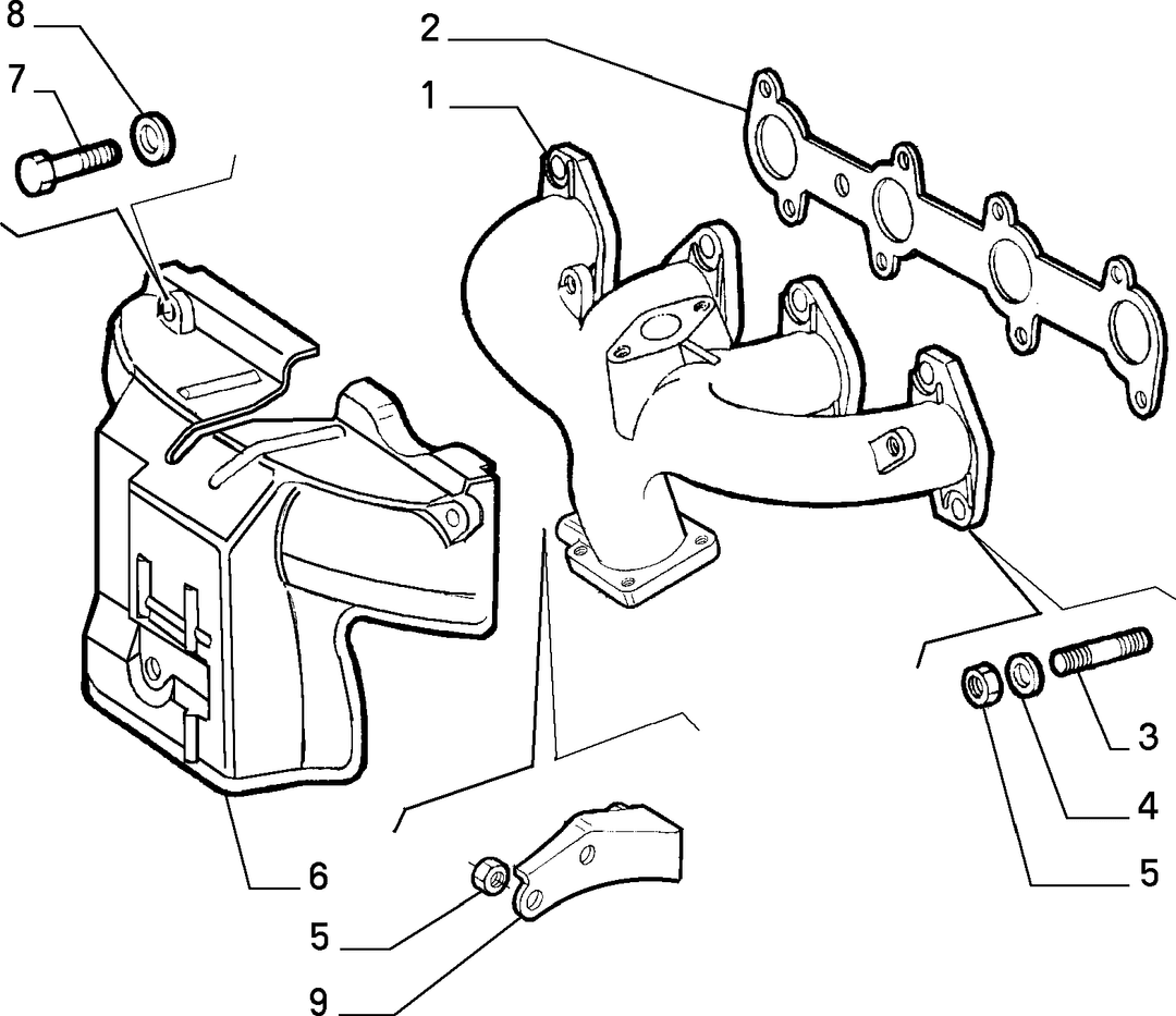 EXHAUST MANIFOLD 2