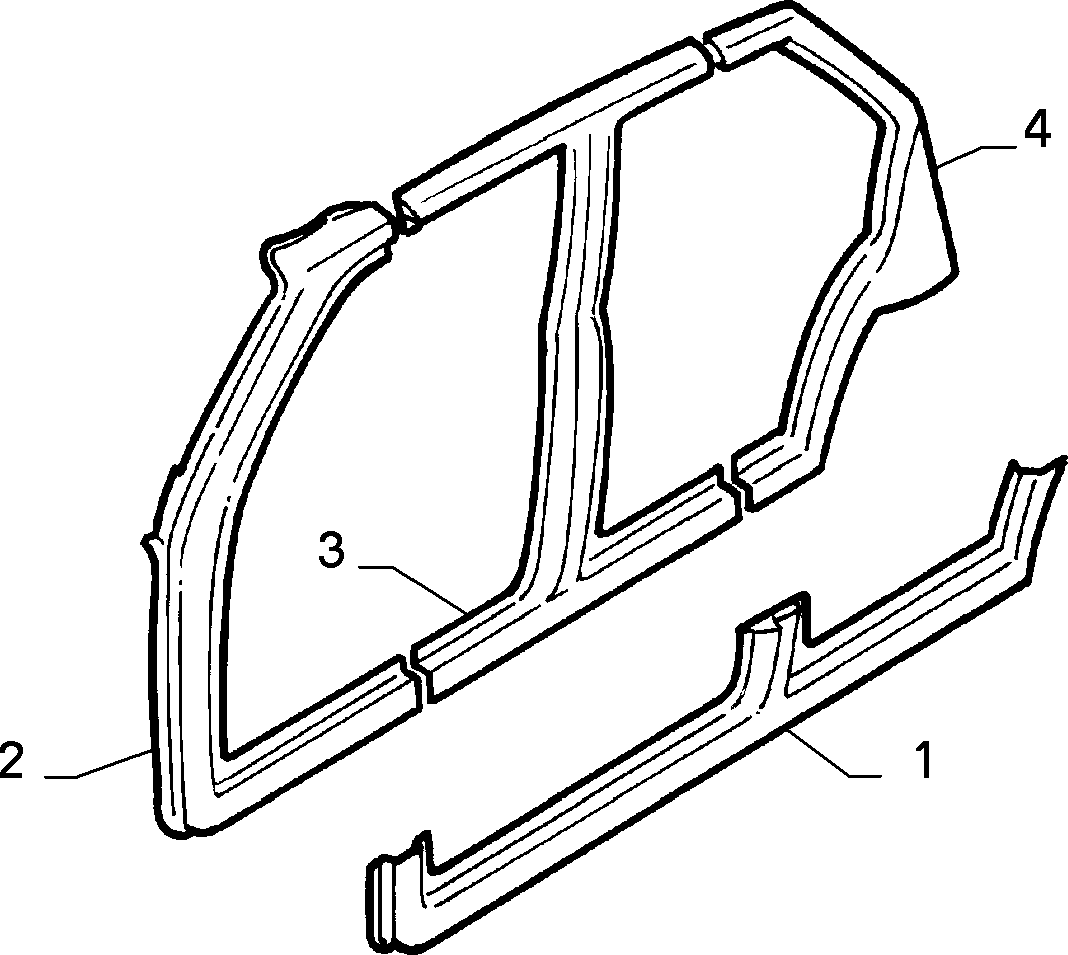 BODYSHELL, PANELS (CENTRAL PART)  2