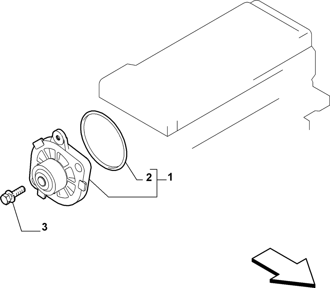 WATER PUMP AND GASKETS 1