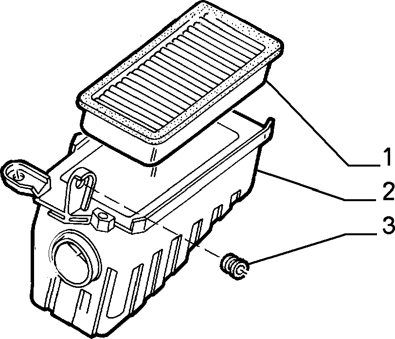 AIR FILTER AND PIPING 8