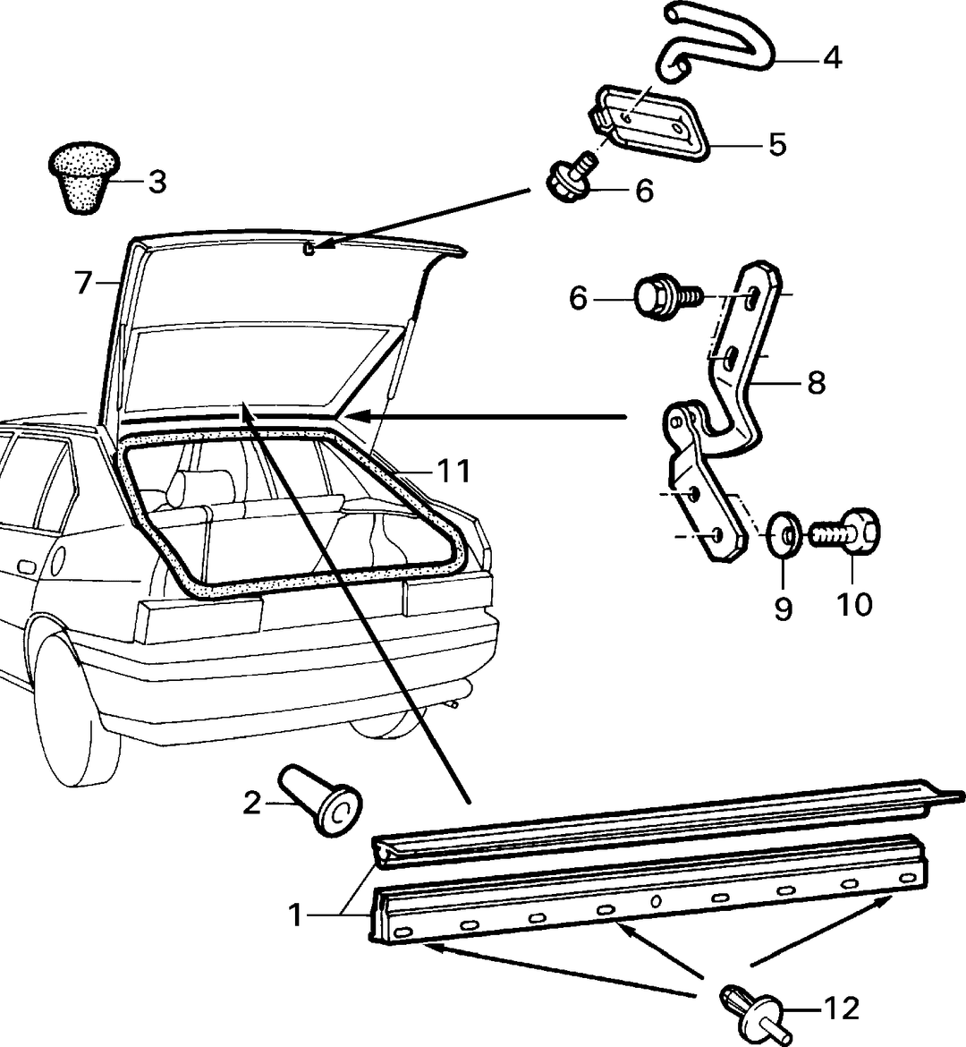TRUNK SPACE COVER 1