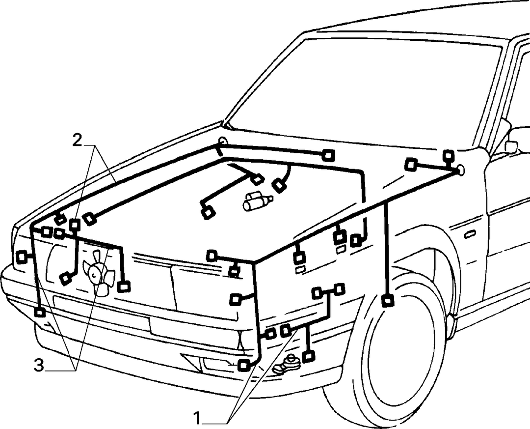 CABLE HARNESS (FRONT) 6