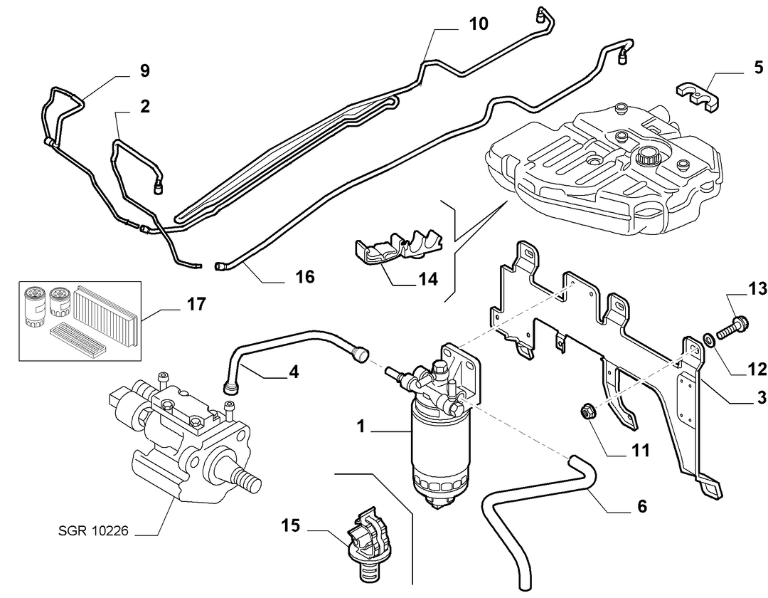 FUEL TANK PIPING 37