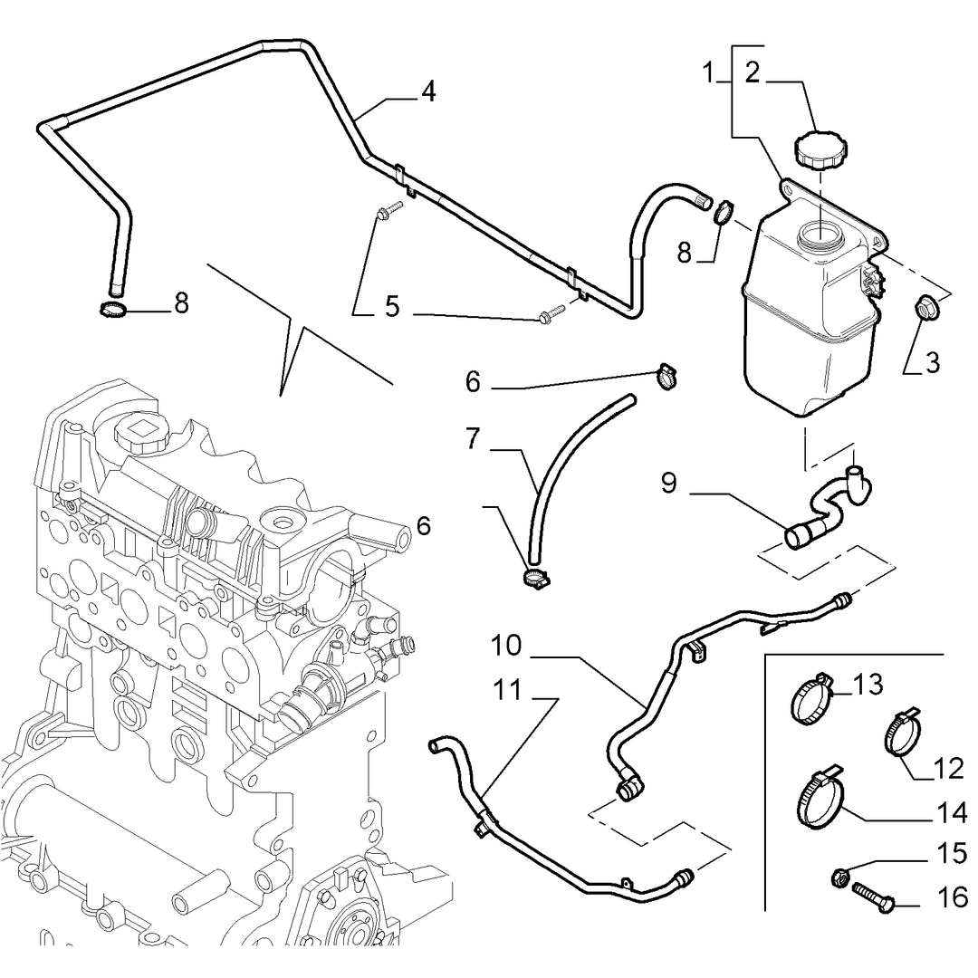 RADIATOR AND PIPING 8