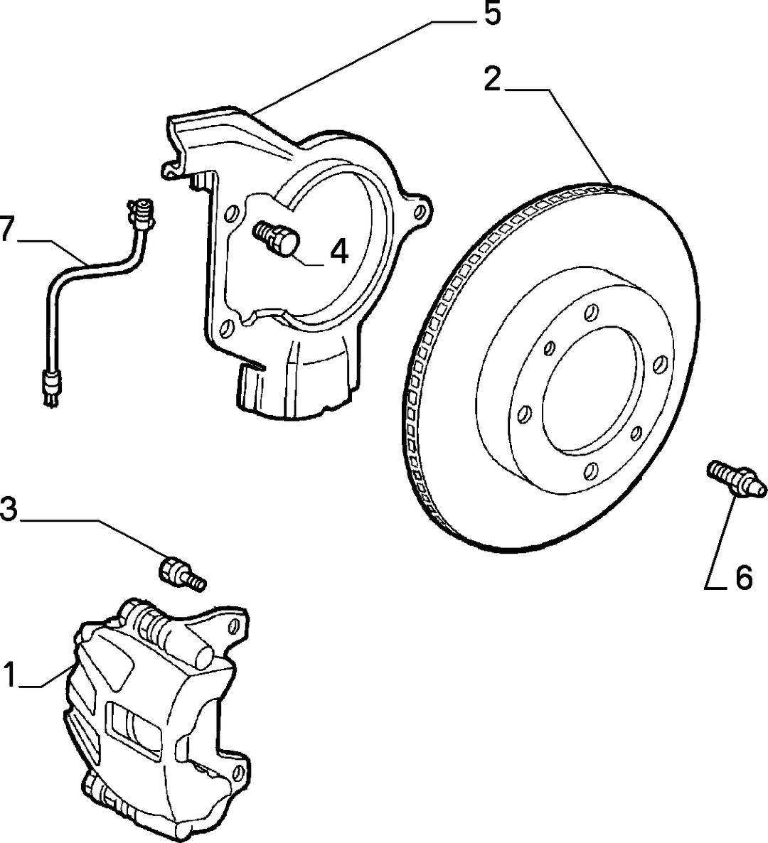FRONT WHEEL BRAKES 1