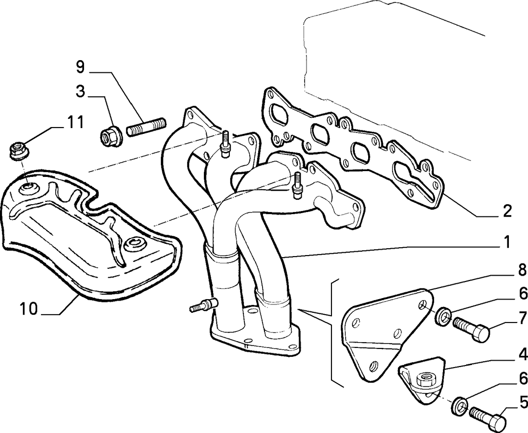 EXHAUST MANIFOLD 1