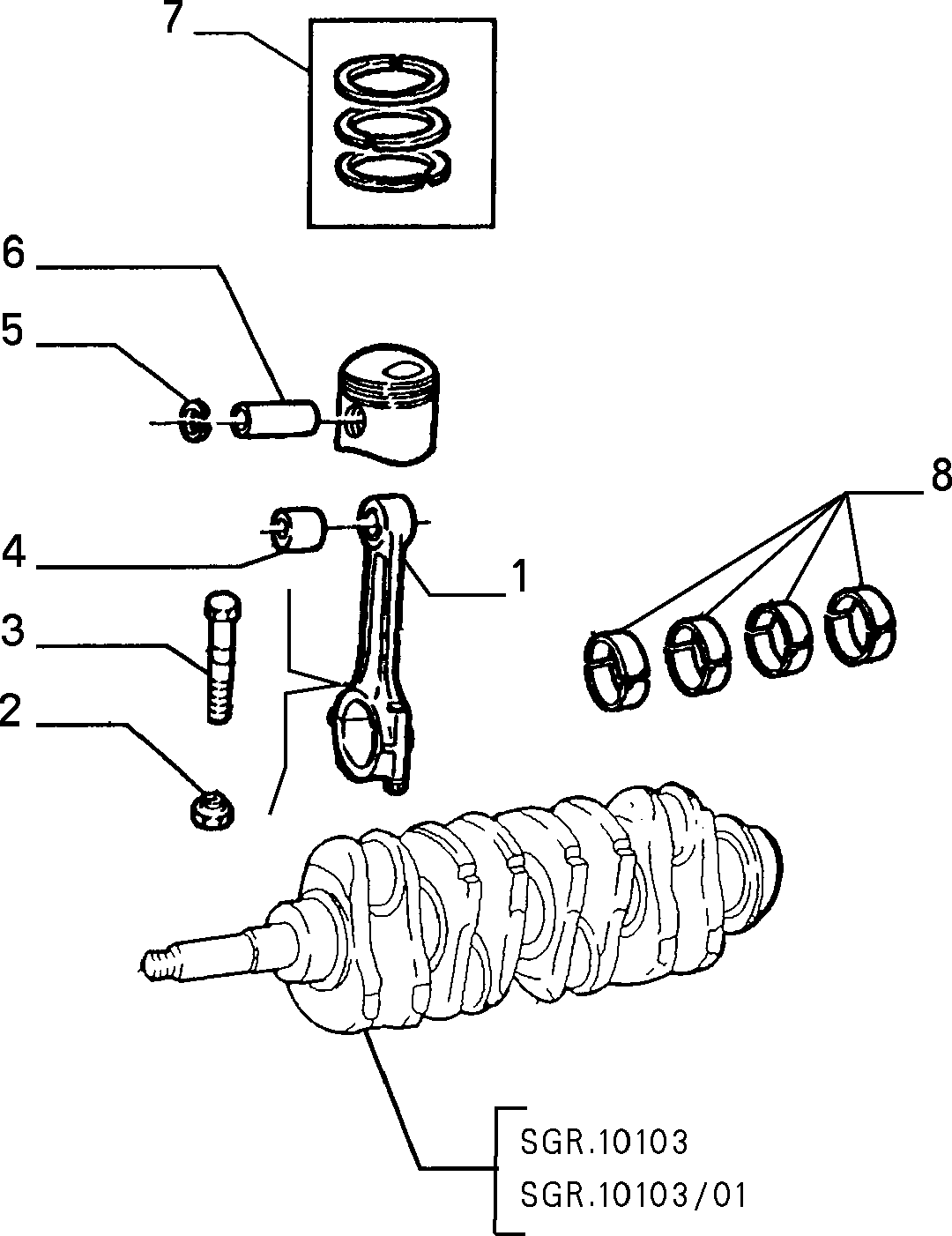 CONNECTING RODS AND PISTONS 2