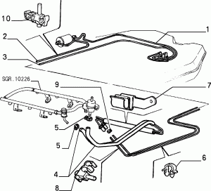 FUEL TANK PIPELINE