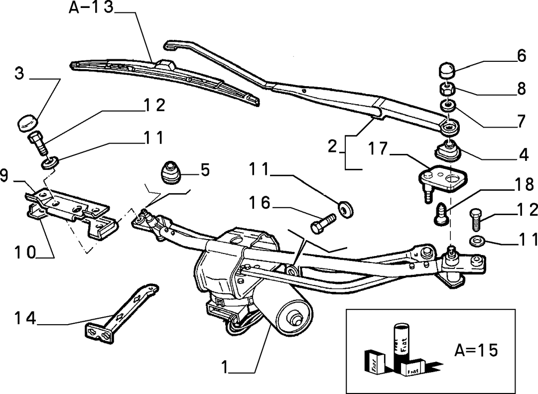 WINDSCREEN WIPER  1