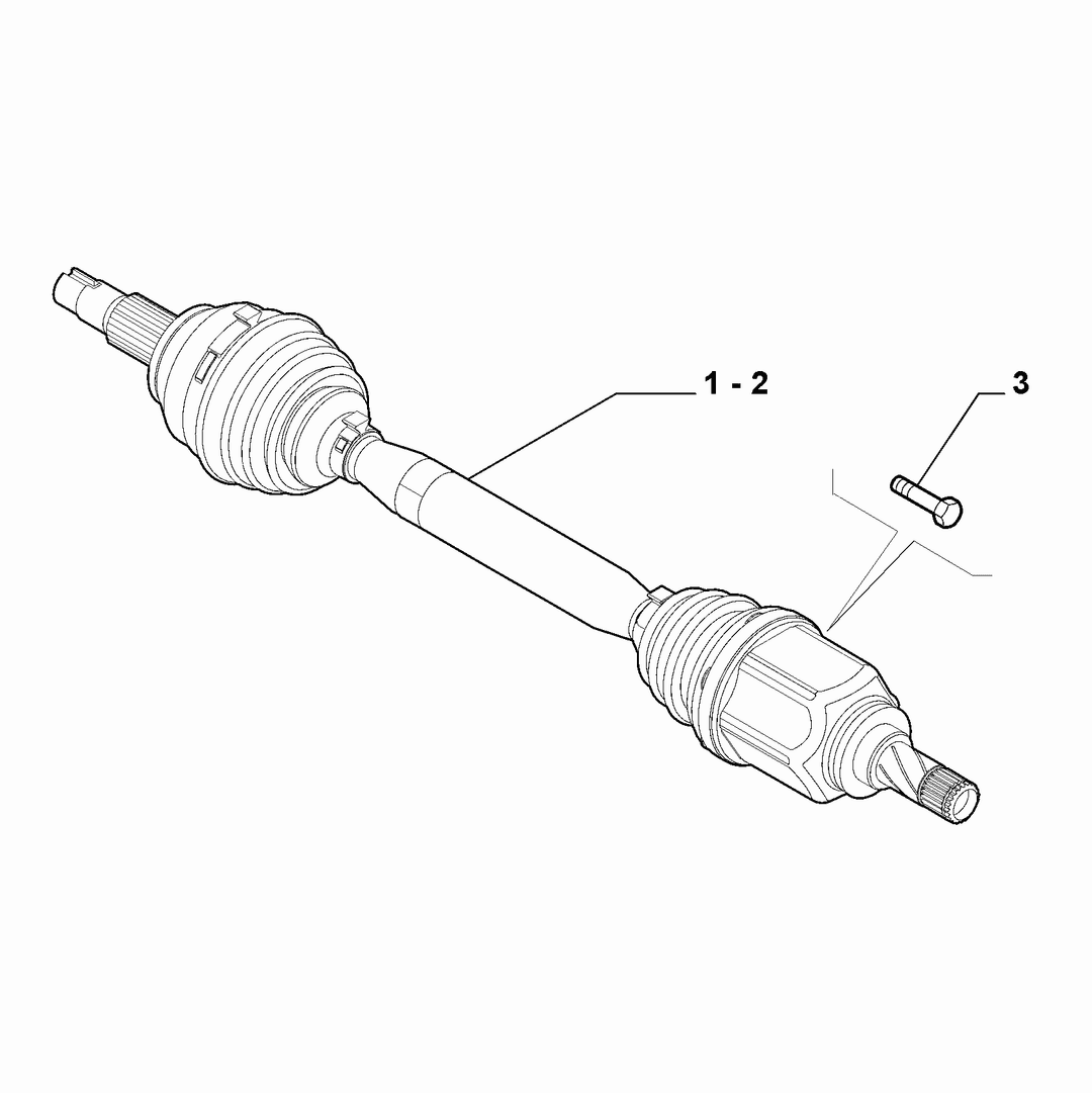AXLE SHAFTS  1