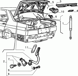 TRUNK SPACE COVER 
