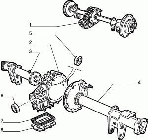 REAR AXLE AND AXLE SHAFTS 