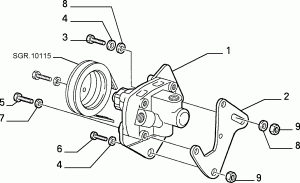 POWER STEERING PUMP