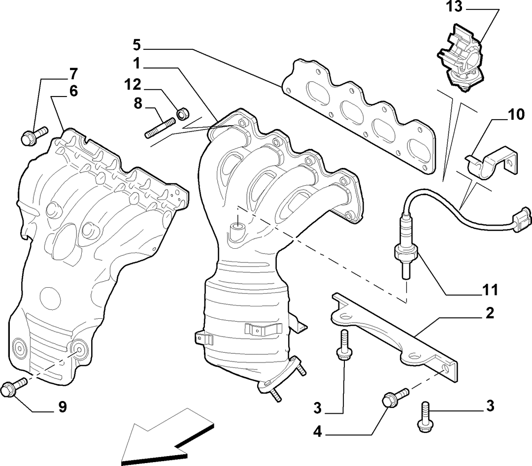 EXHAUST MANIFOLD 2