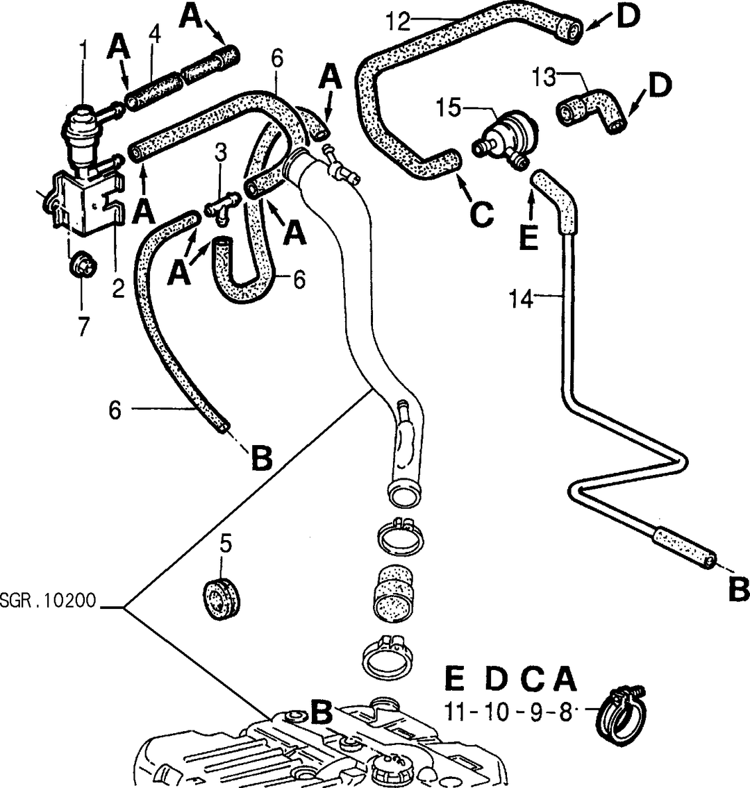 FUEL TANK PIPING 1