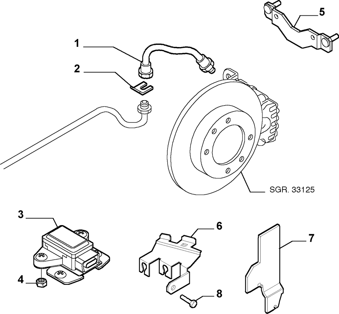HYDRAULIC BRAKE CONTROL WITH ANTISKID 3