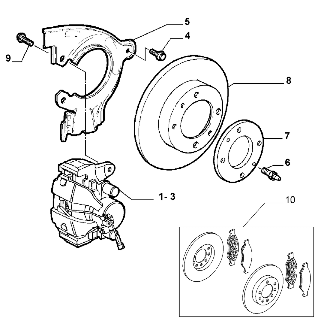FRONT WHEEL BRAKES 2