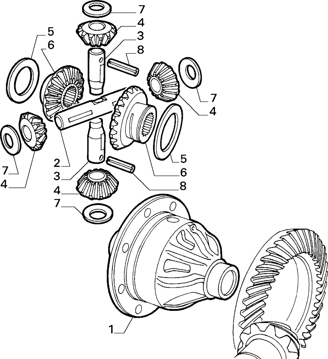 REAR DIFFERENTIAL 4