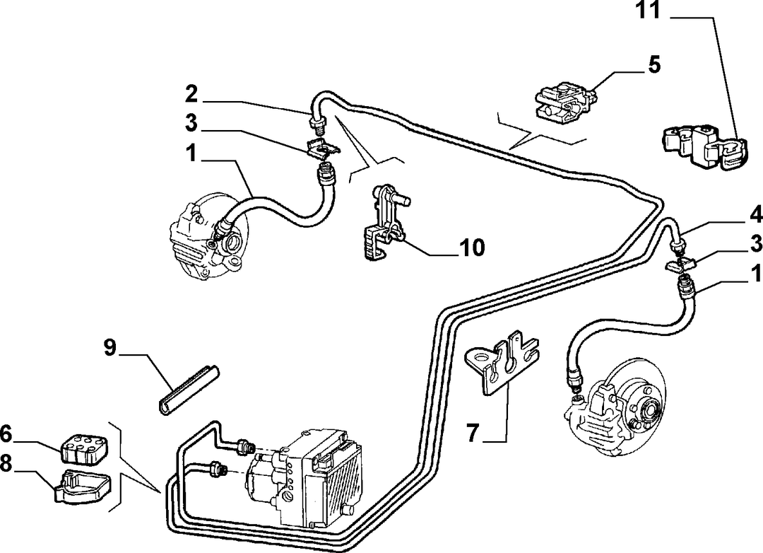 HYDRAULIC BRAKE CONTROL WITH ANTISKID 38