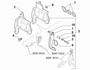 BRAKE PEDAL CONTROL