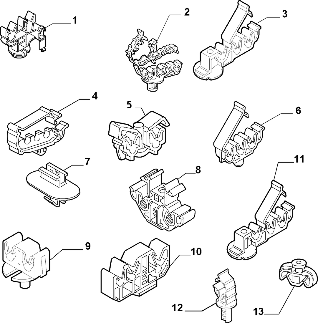 BRAKING SYSTEM FIXINGS  2
