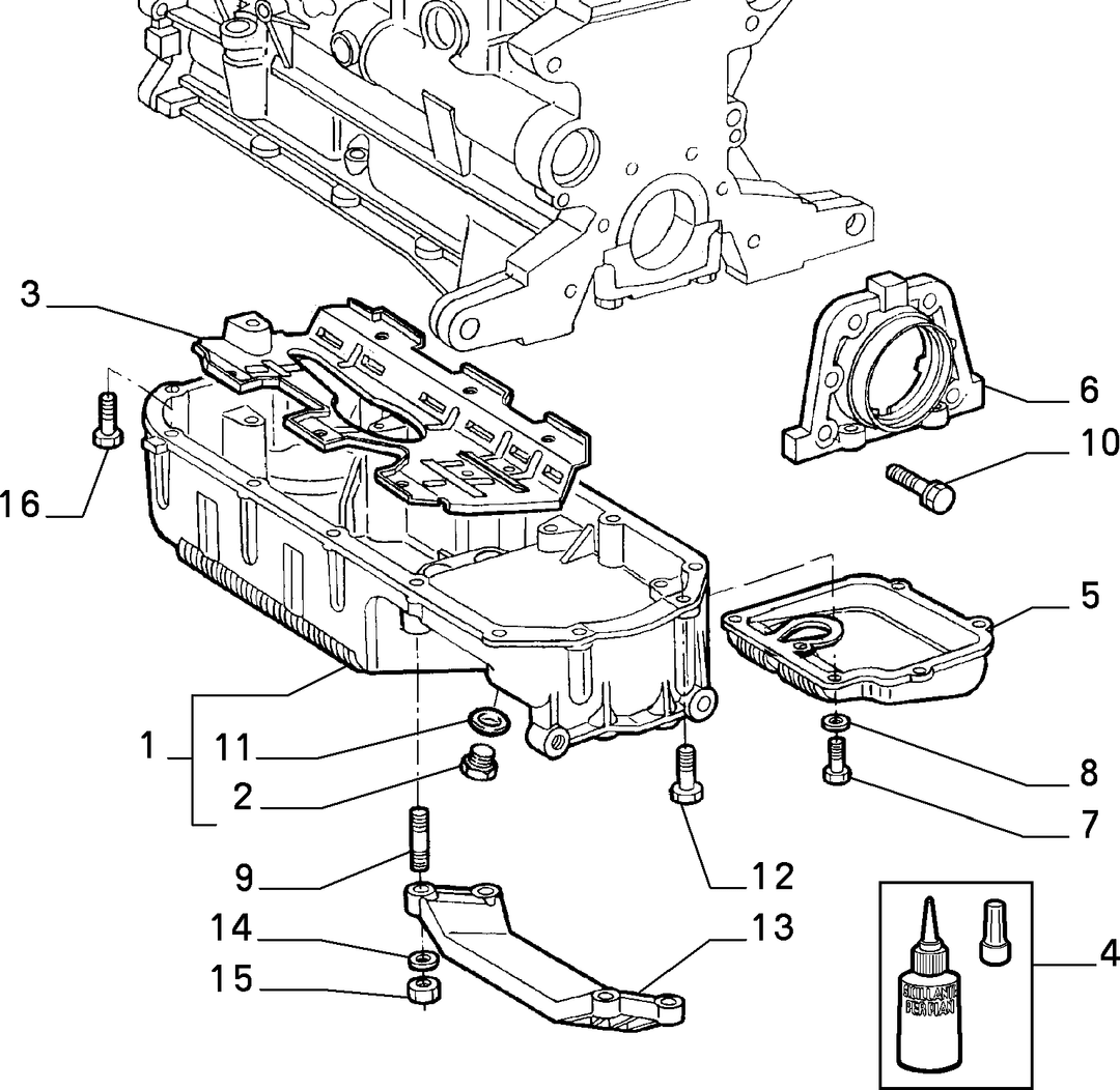 BLOCK SUMP AND COVERS 7