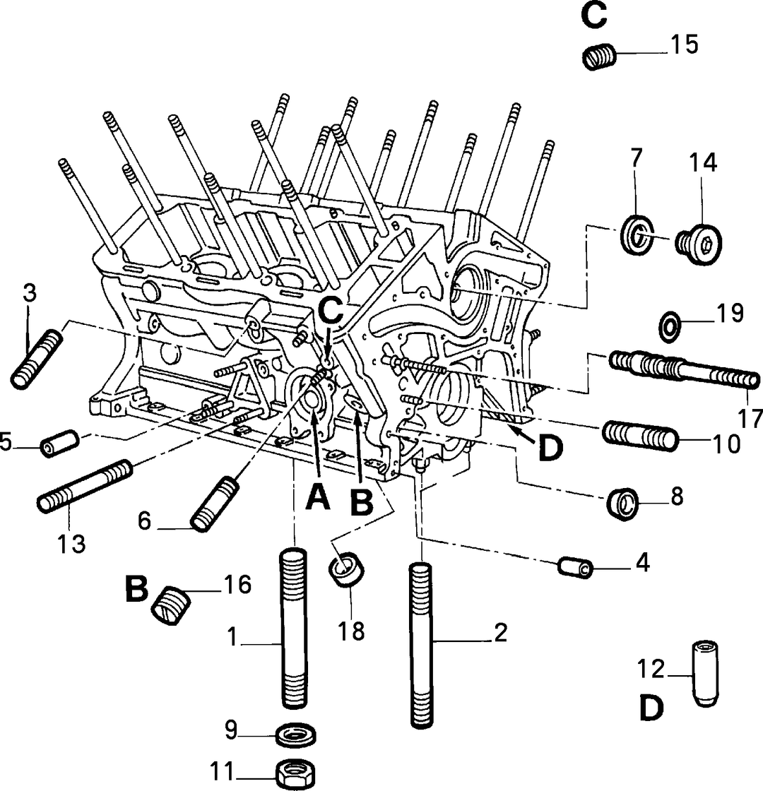 CRANKCASE AND CYLINDER HEAD 4