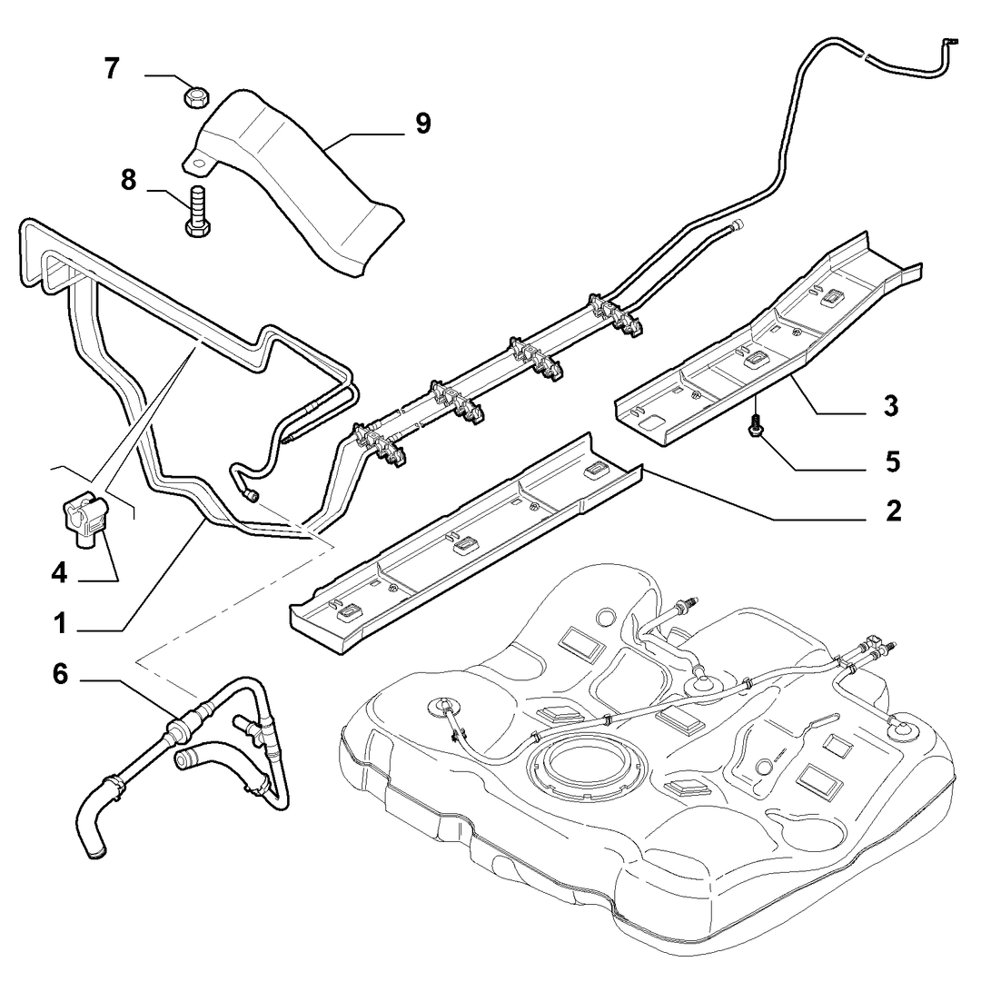 FUEL TANK PIPING 3