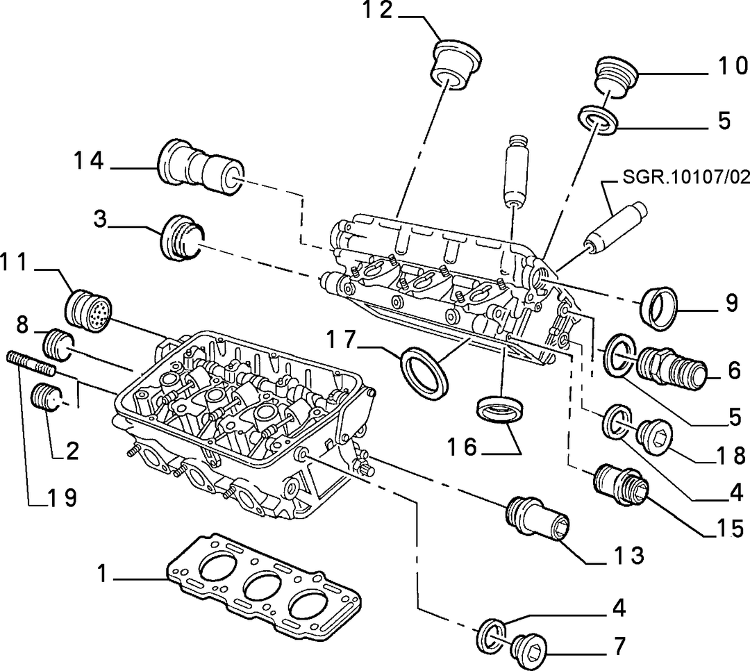 BLOCK AND CYLINDER HEAD 17