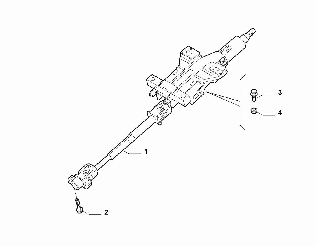 POWER STEERING SHAFT