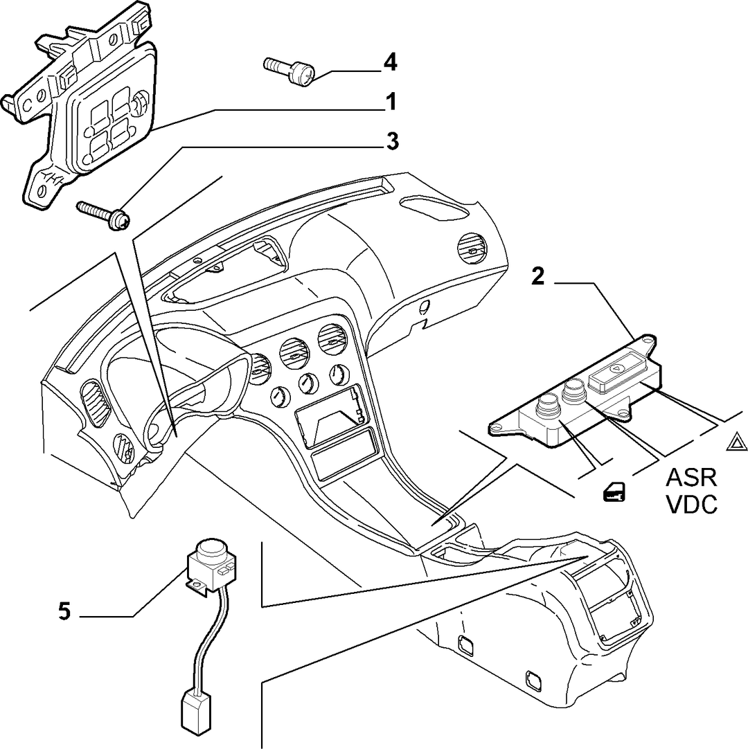 VARIOUS CONTROL PUSH BUTTONS AND SWITCHES 