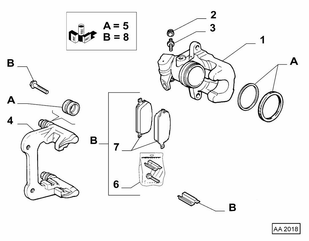 REAR CALIPER 12