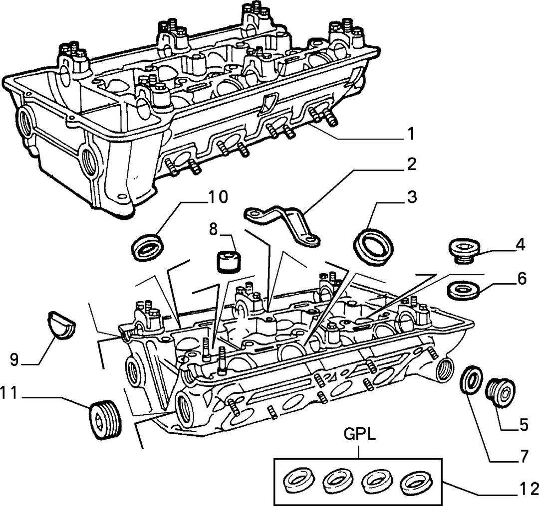 BLOCK AND CYLINDER HEAD 12