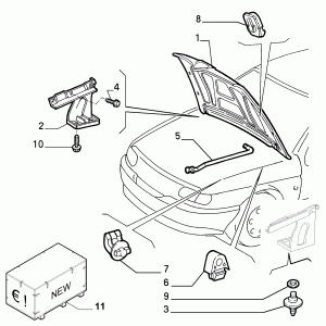 ENGINE COMPARTMENT LID