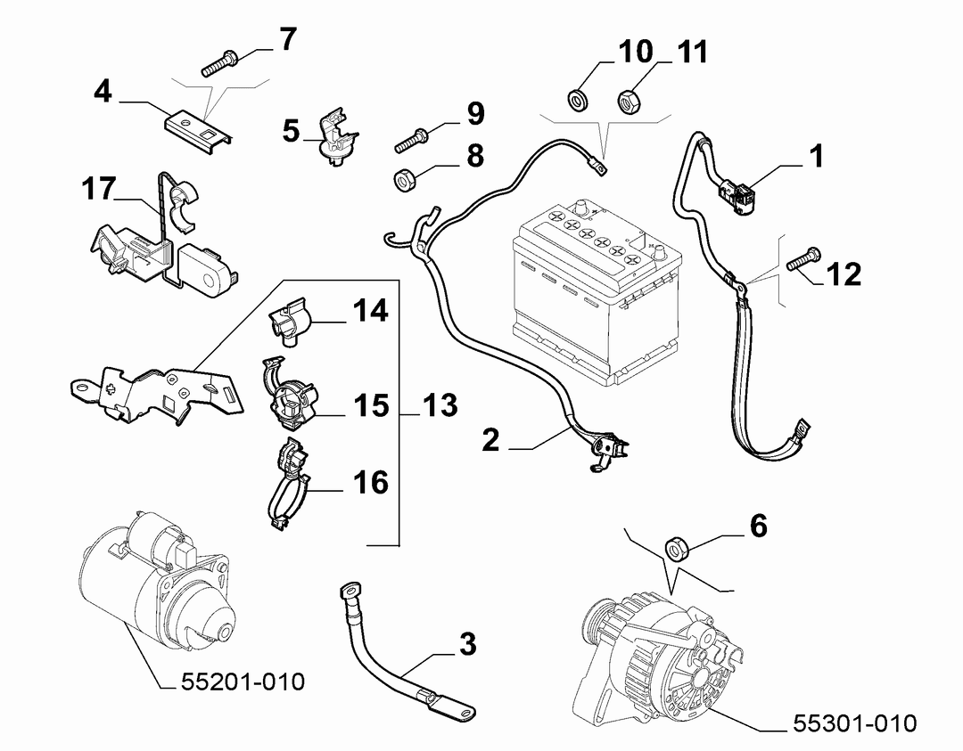 BATTERY HARNESS 3
