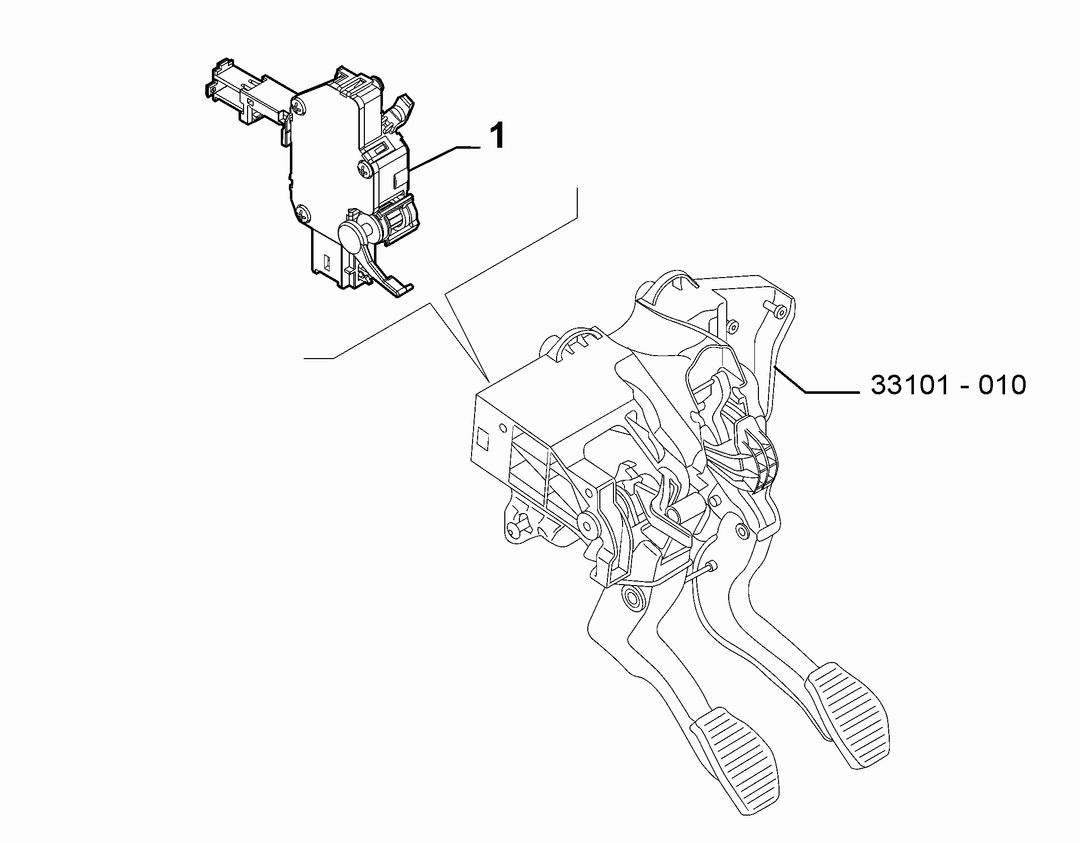HYDRAULIC CLUTCH RELEASE CONTROL SWITCH