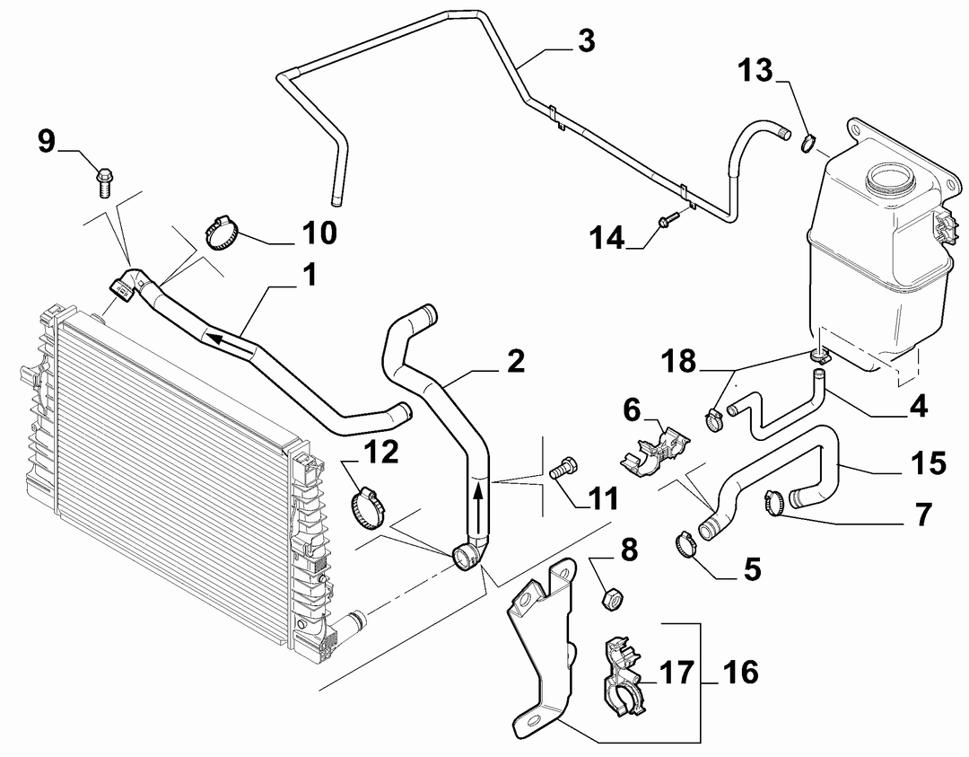 RADIATOR PIPING 3