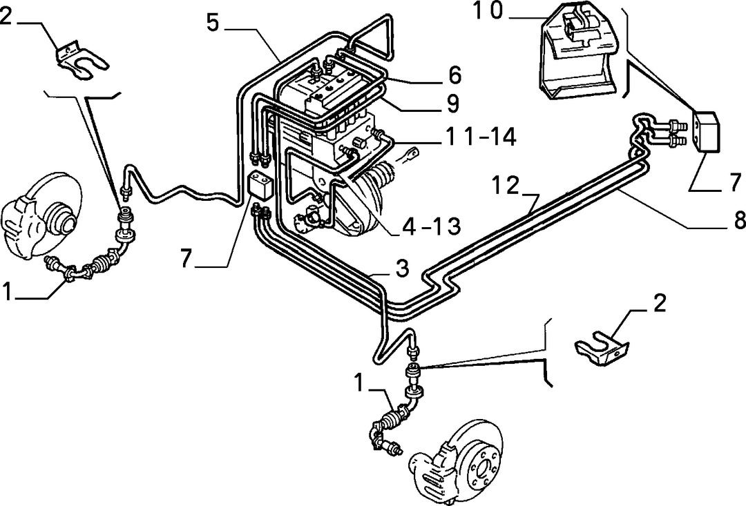 HYDRAULIC BRAKE CONTROL WITH ANTISKID 3
