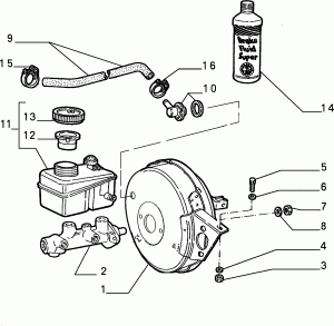 BRAKE HYDRAULIC SYSTEM 