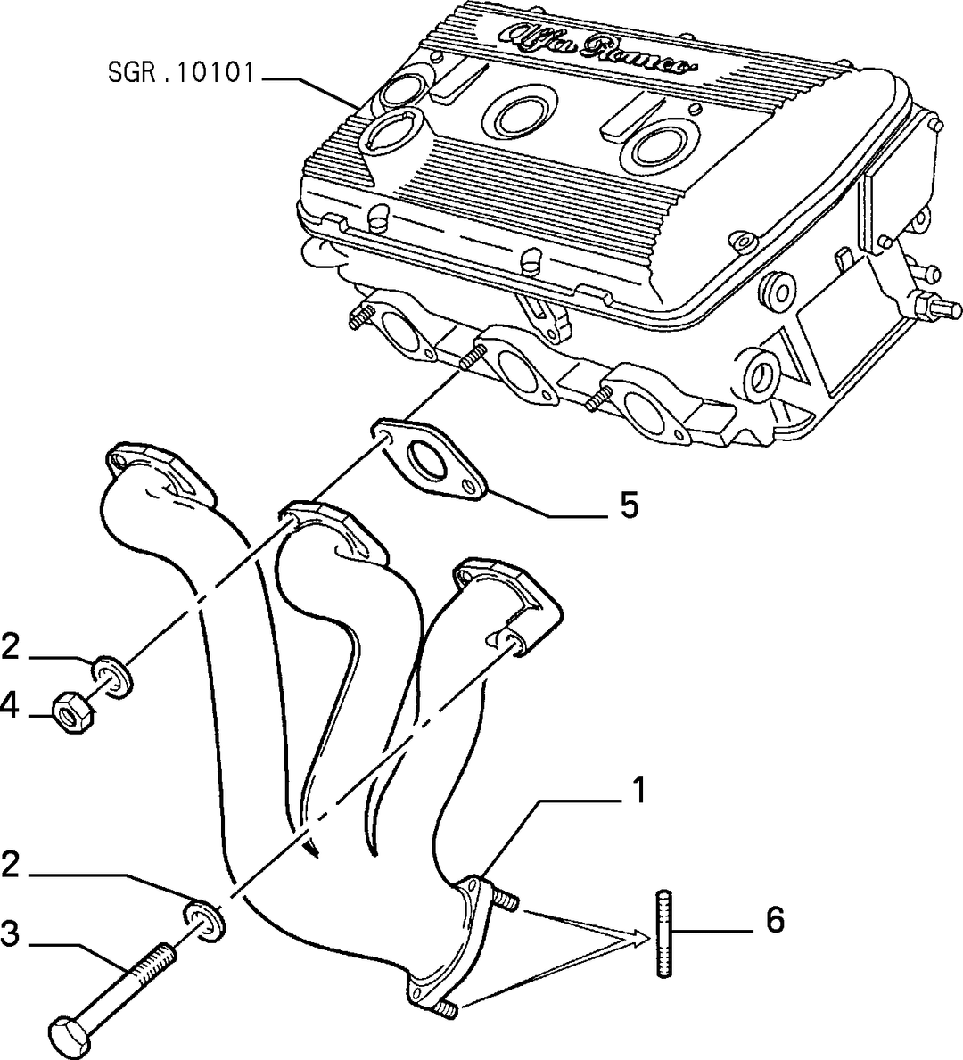 EXHAUST MANIFOLD 4