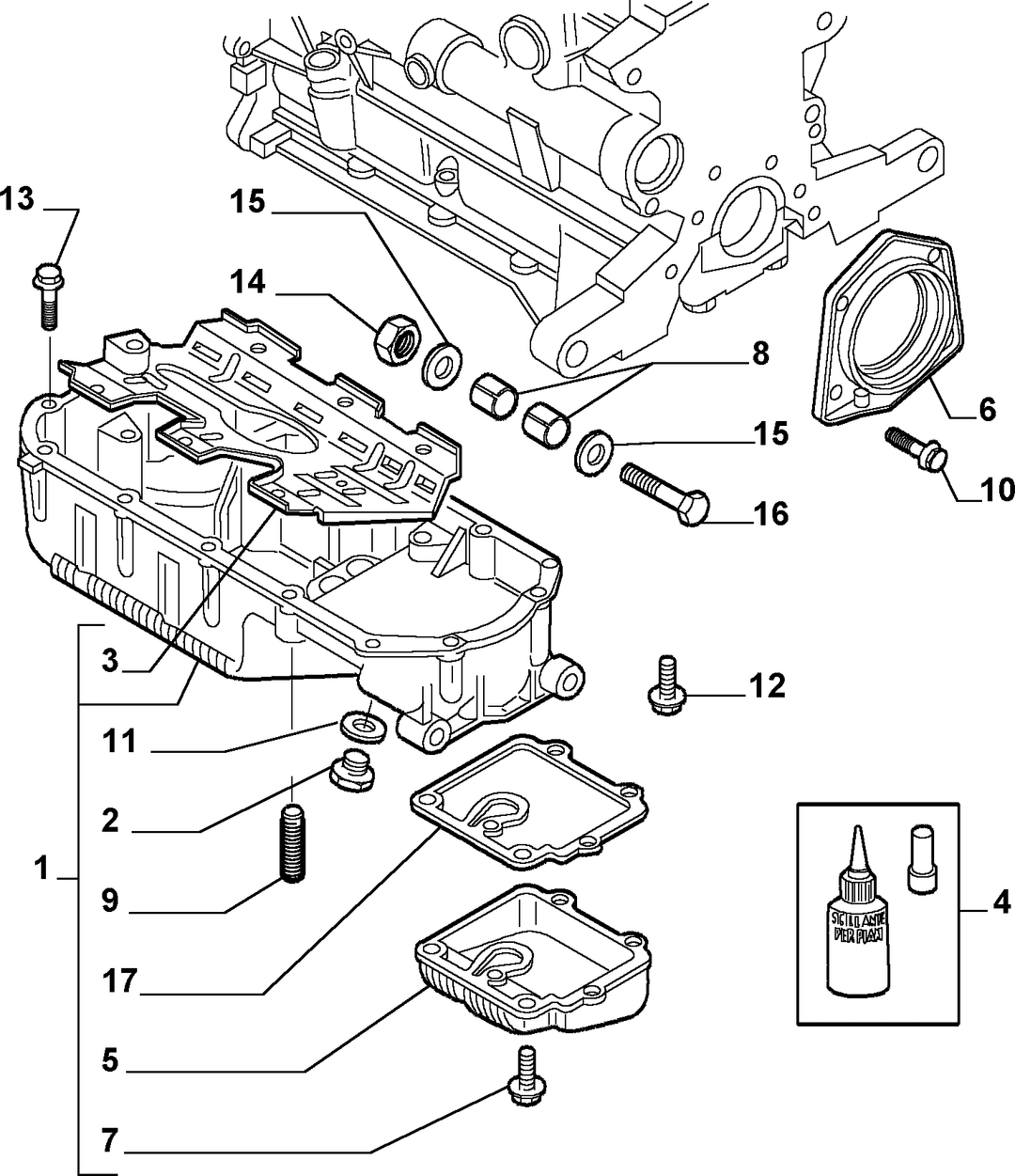 BLOCK SUMP AND COVERS 2